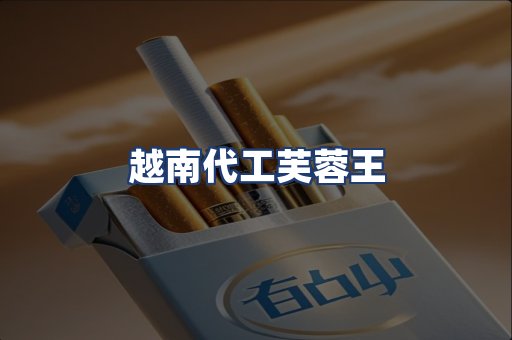 越南代工芙蓉王